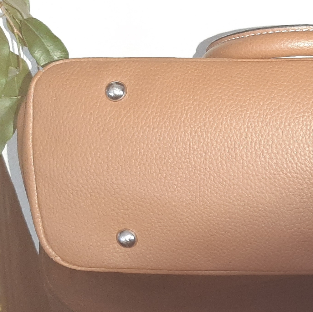 Tignanello Handbag Brown/Tan 12'x10" - Picture 11 of 11